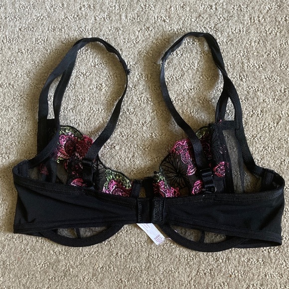 ADORE ME Jayda embroidered unlined bra, 34DD. - Picture 5 of 10